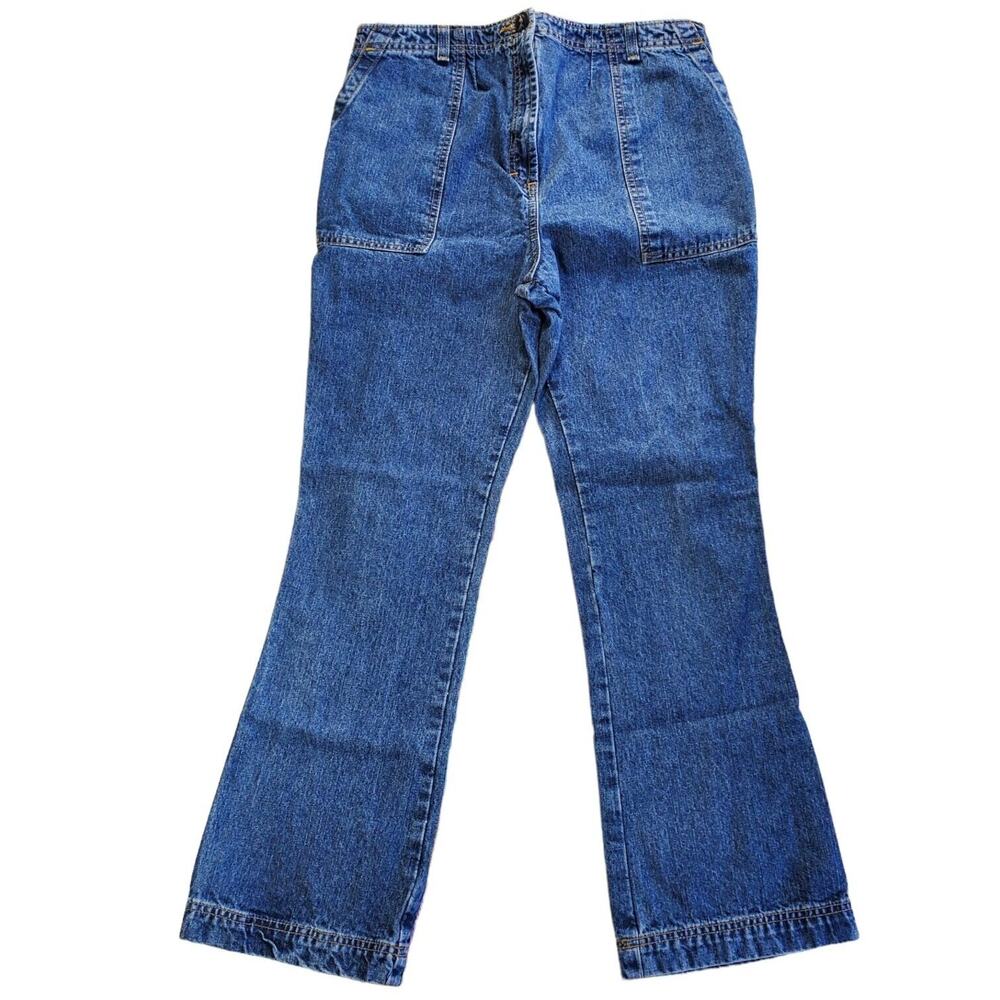 Motherhood Womens Maternity Jeans Small Blue Denim Pockets Medium Wash